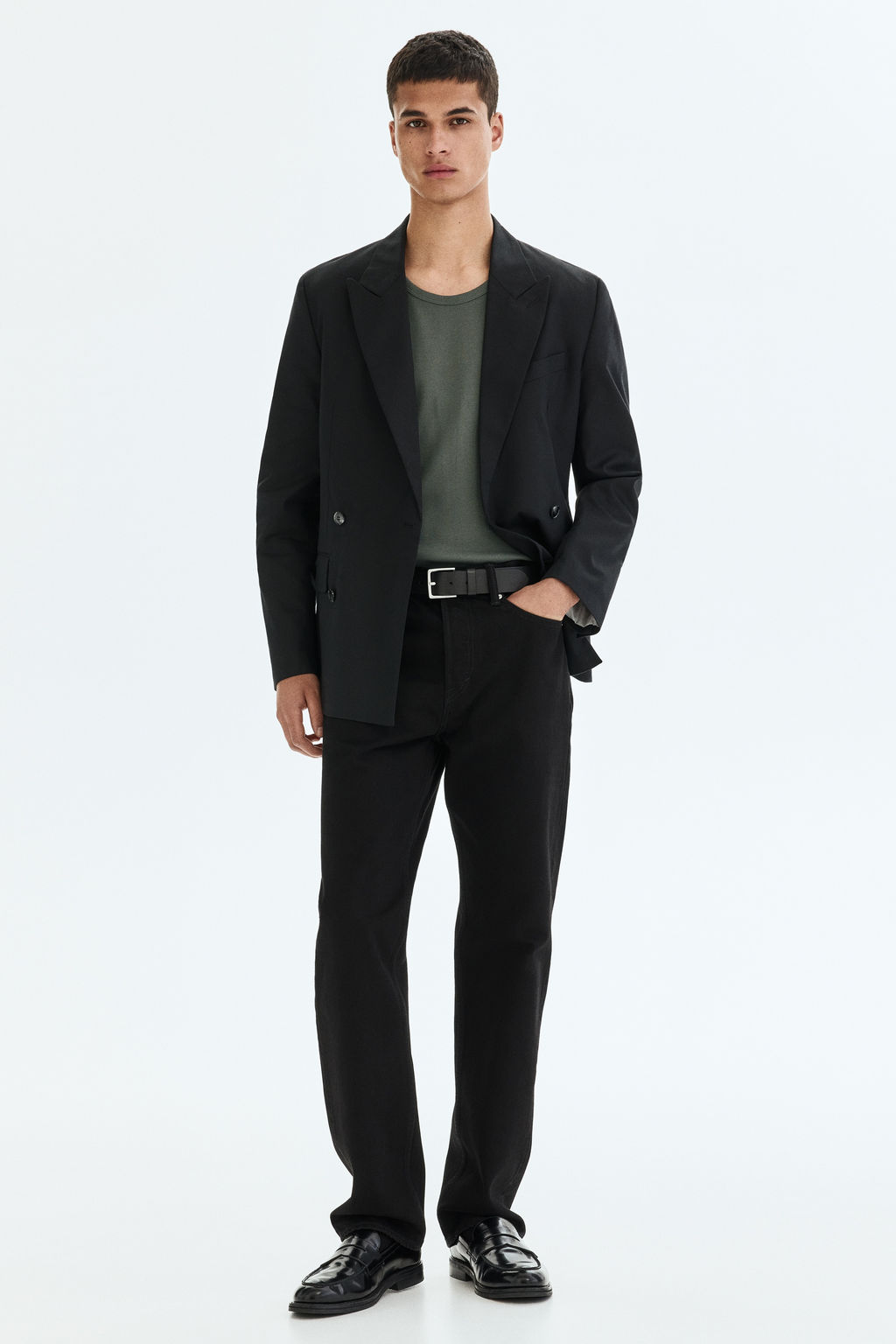 Camiseta sin mangas en canal? Slim Fit - H&m фото 10