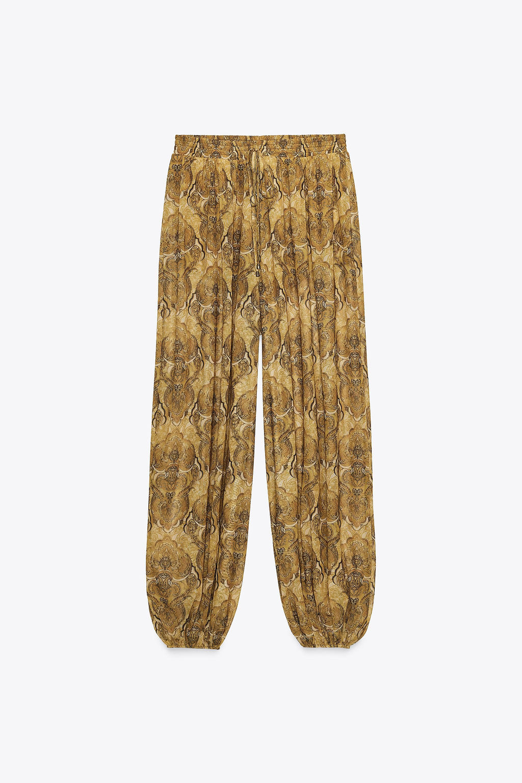 PRINTED BALLOON TROUSERS - Zara фото 7