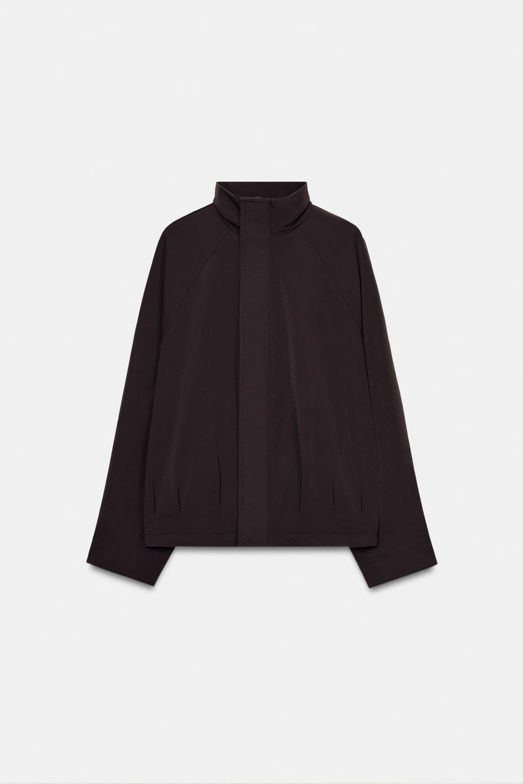 OVERSIZE ZIP-UP BOMBER JACKET - Zara фото 3
