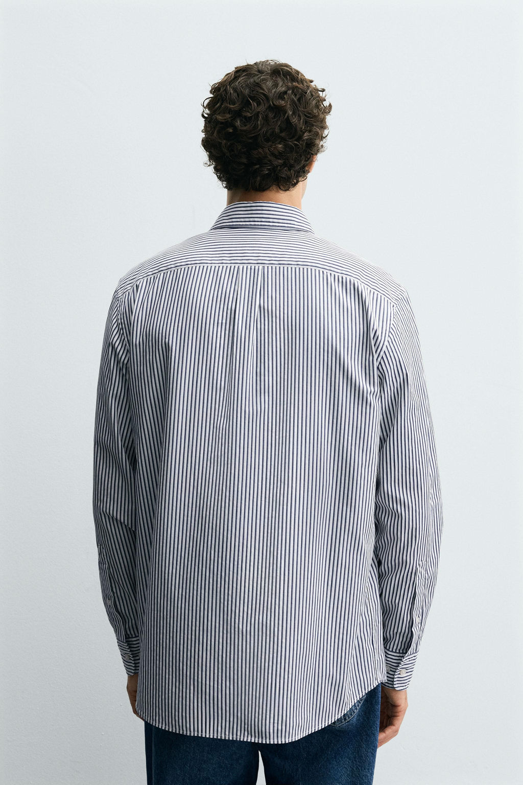 STRIPED REGULAR FIT SHIRT - Zara фото 3