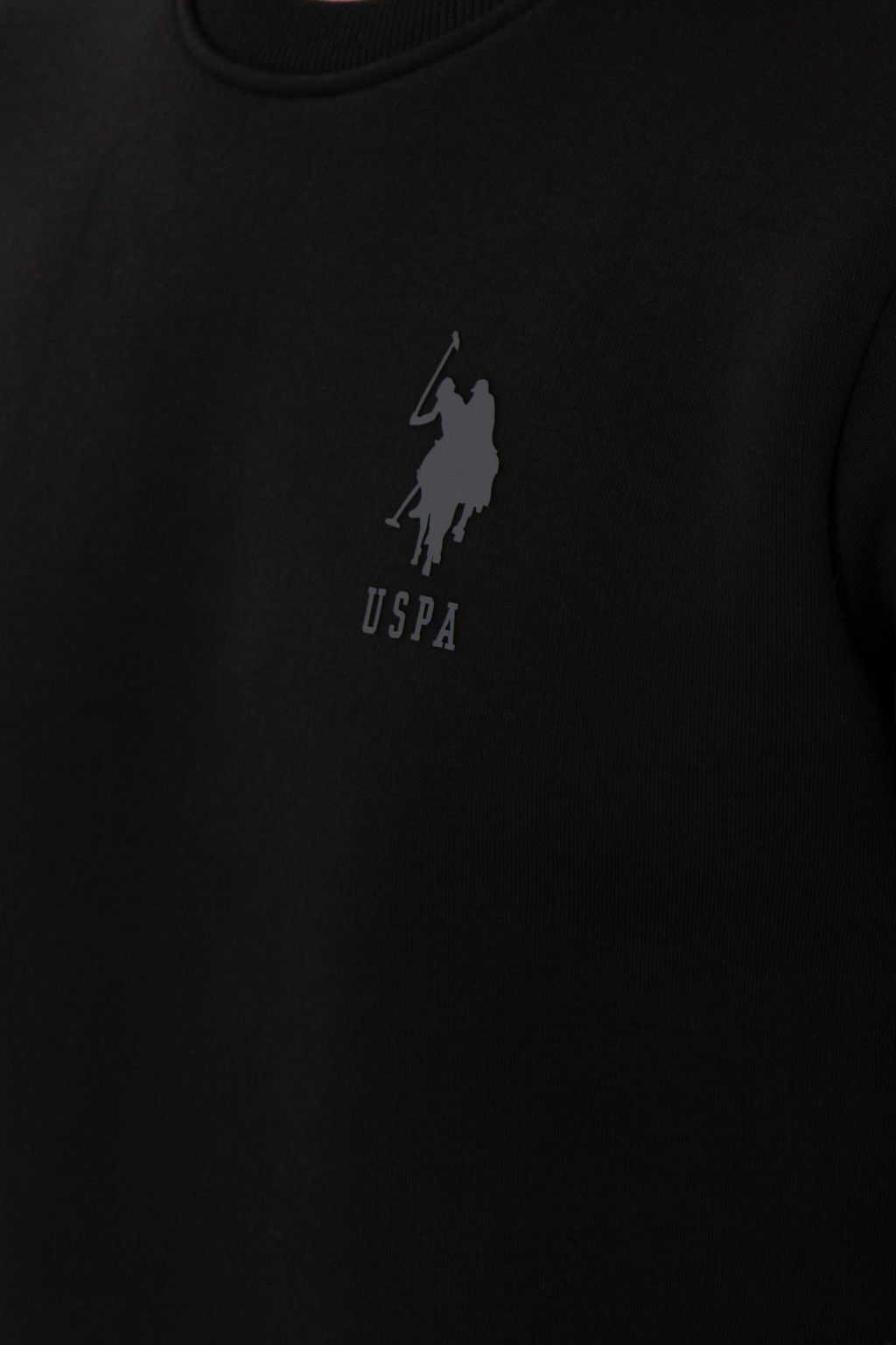 Мужской черный свитшот Неожиданная скидка в корзине - U.s. polo assn фото 7