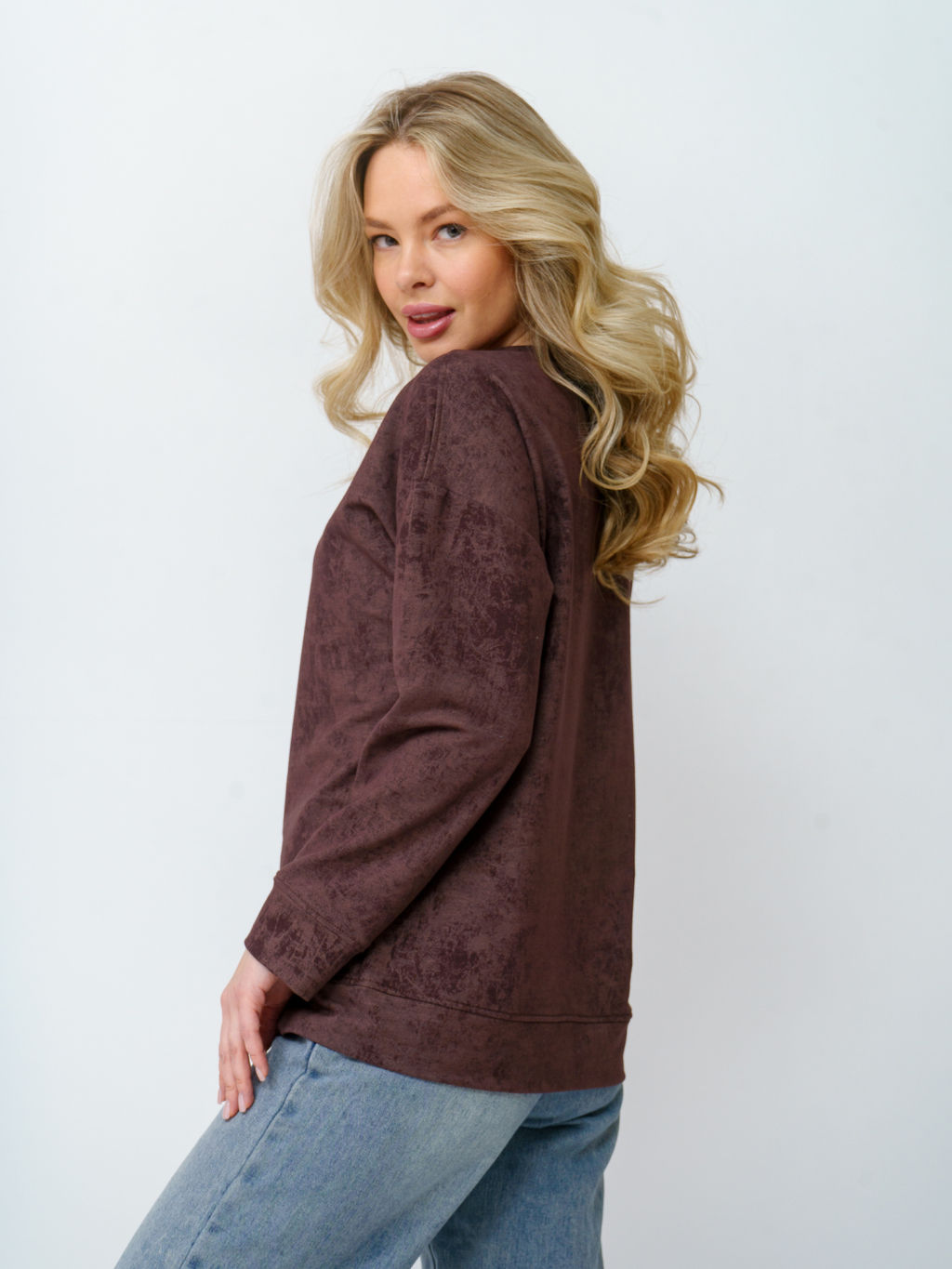 985 Свитшот "Шоколад/винтаж"