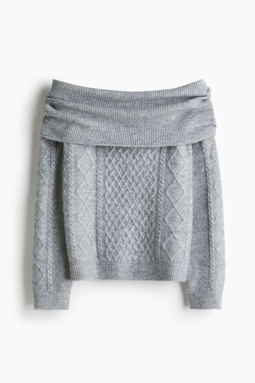 Jersey off-the-shoulder - H&m фото 4