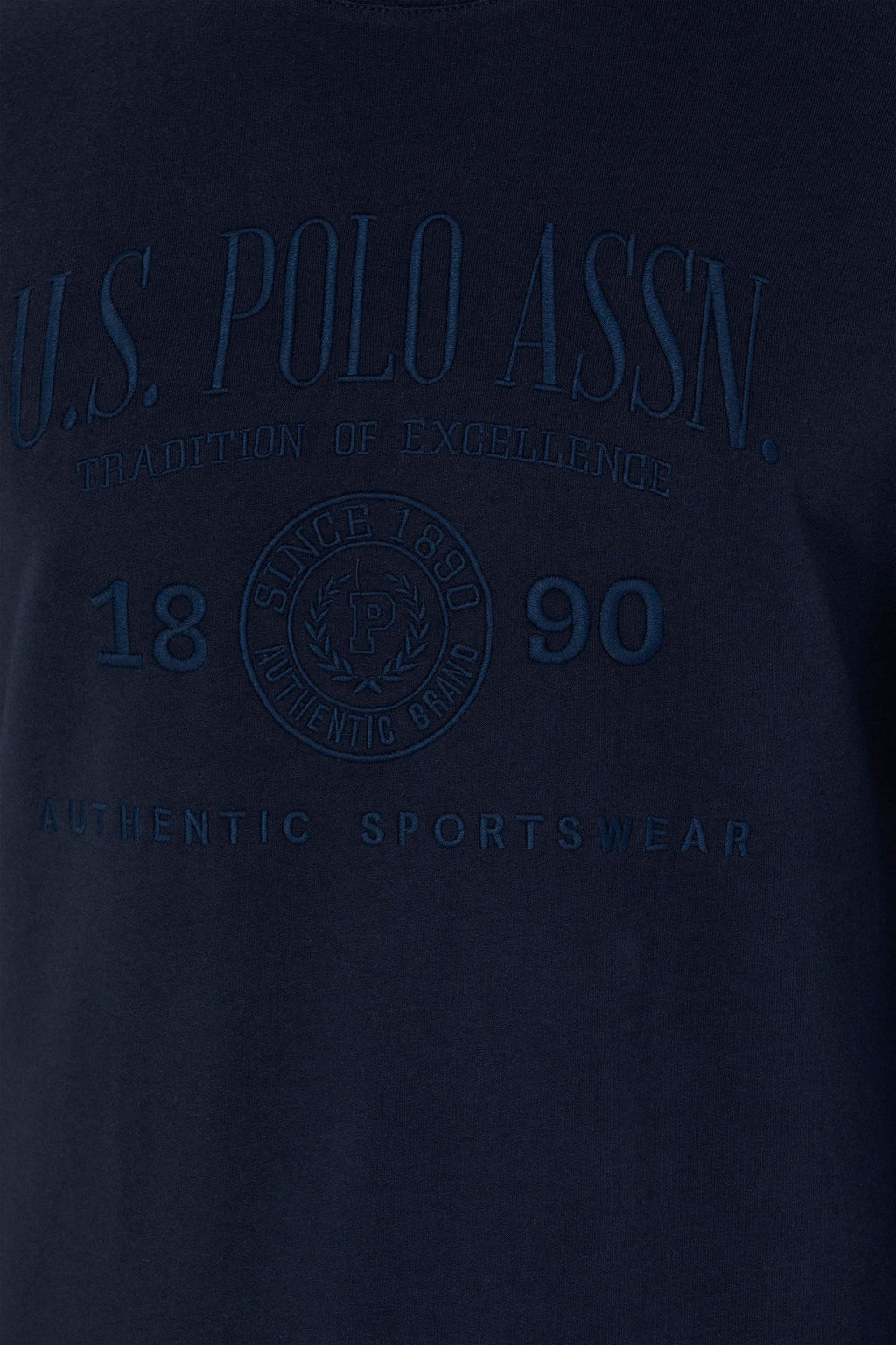U. S. Polo Assn / Мужской темно-синий свитшот - U.s. polo assn фото 7
