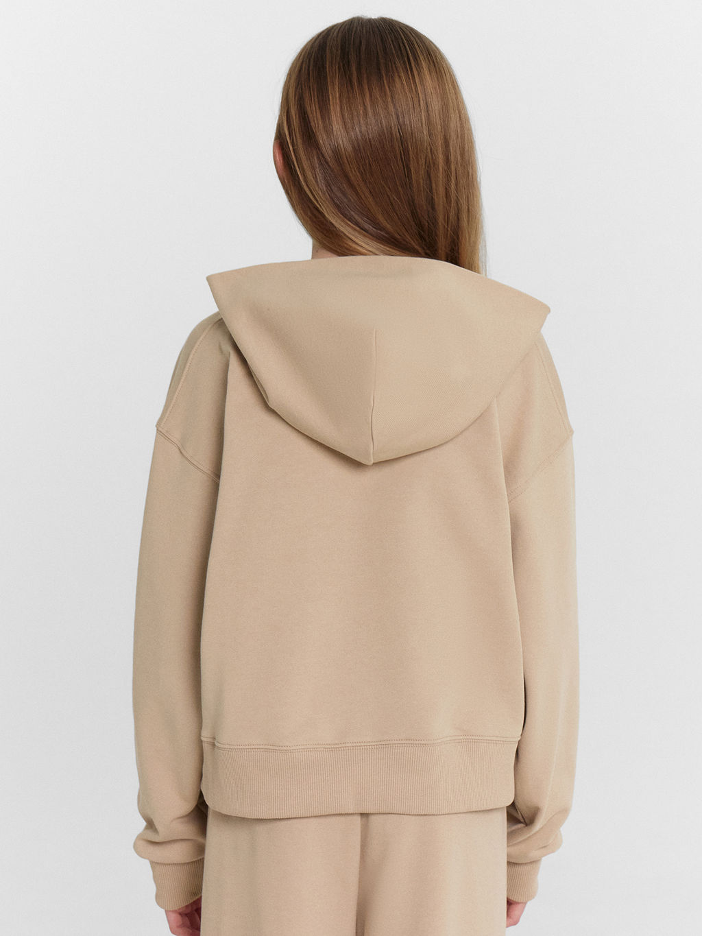 Толстовка для девочек бежевая Always recovered - Mark formelle фото 4
