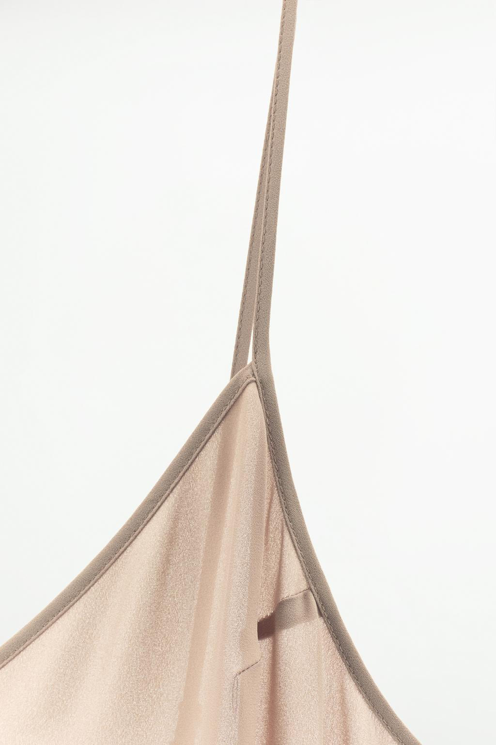 LONG SLIP DRESS - Zara фото 23