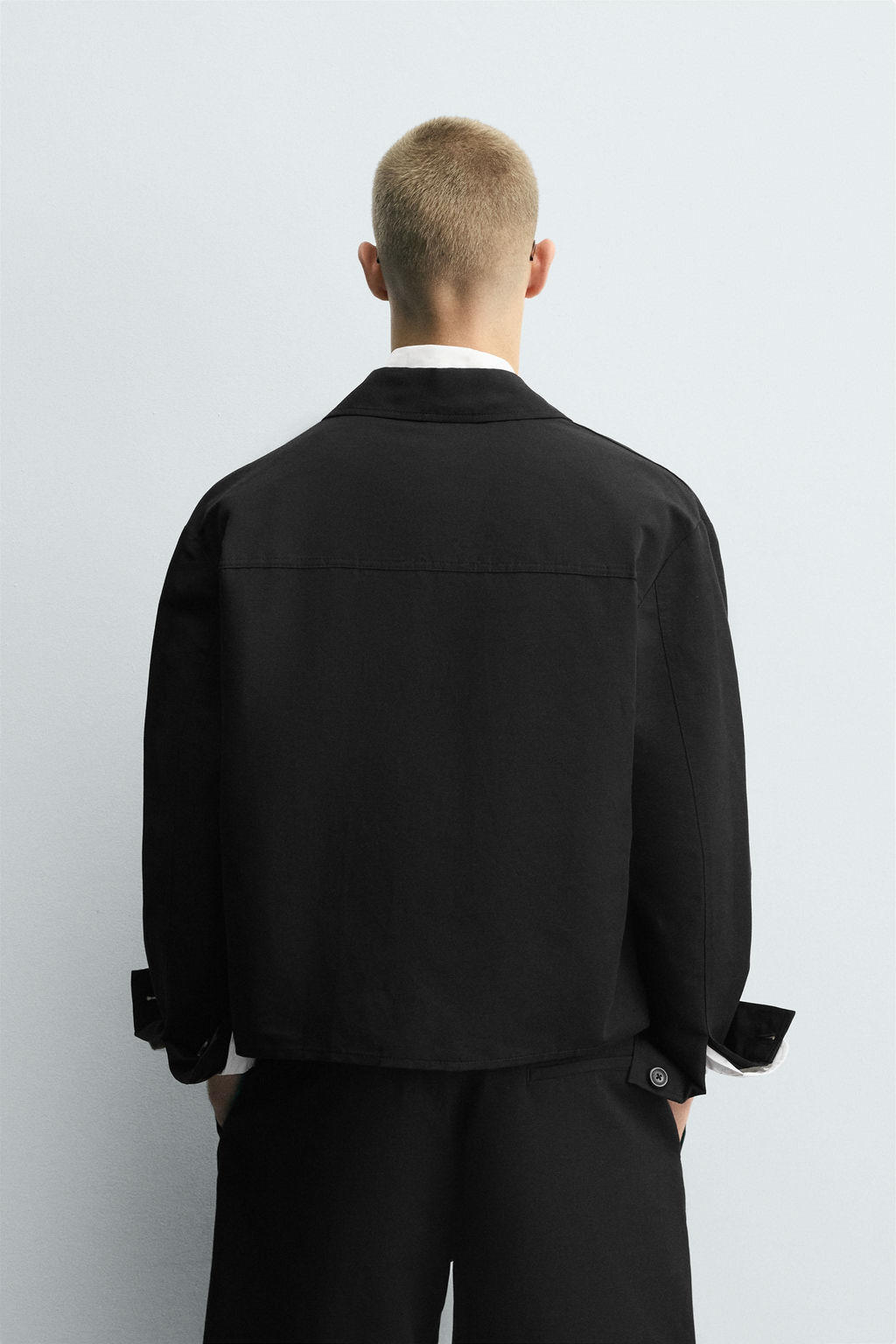 RELAXED FIT OVERSHIRT WITH POCKETS - Zara фото 3