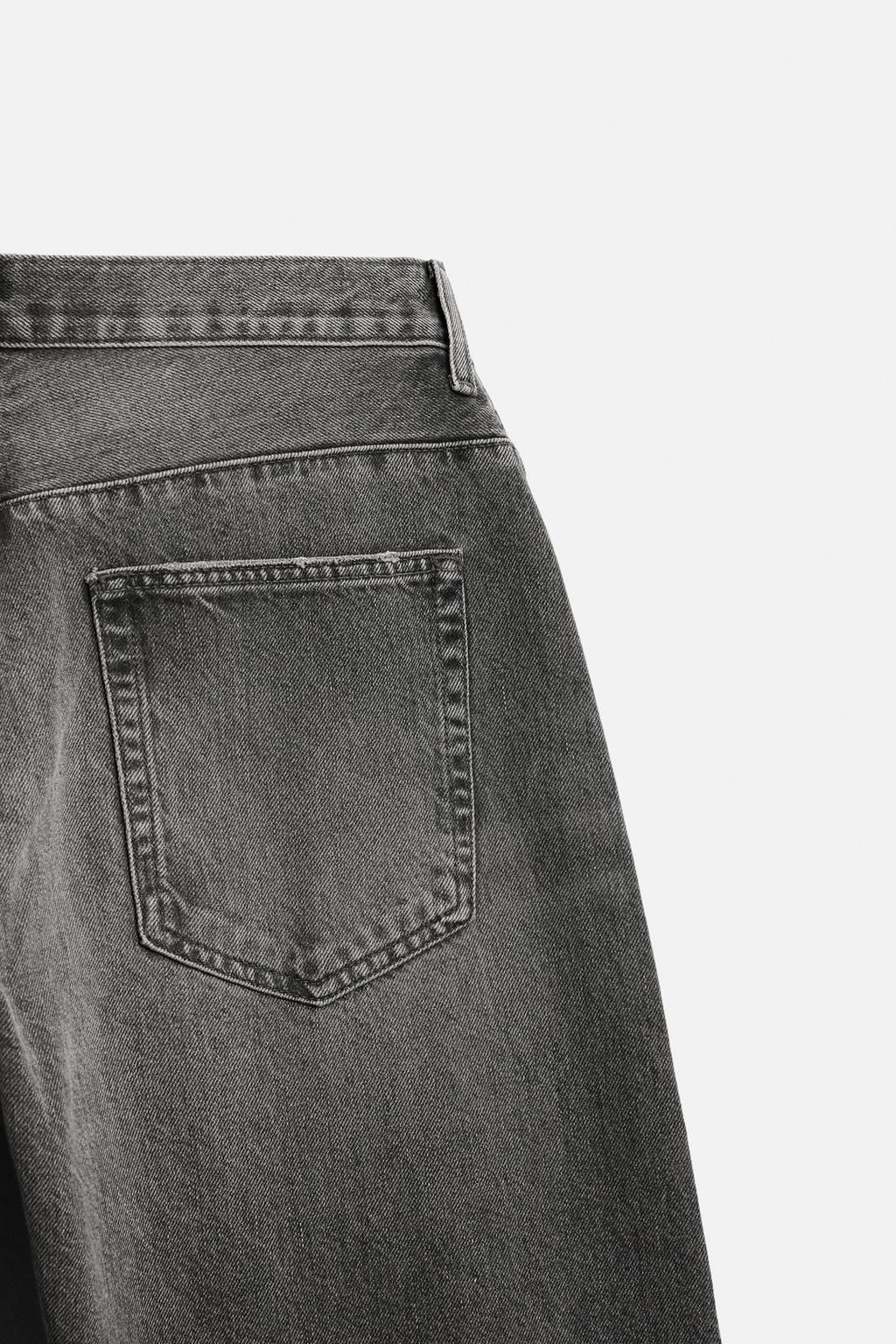 BAGGY JEANS WITH SEAM DETAIL - Zara фото 9