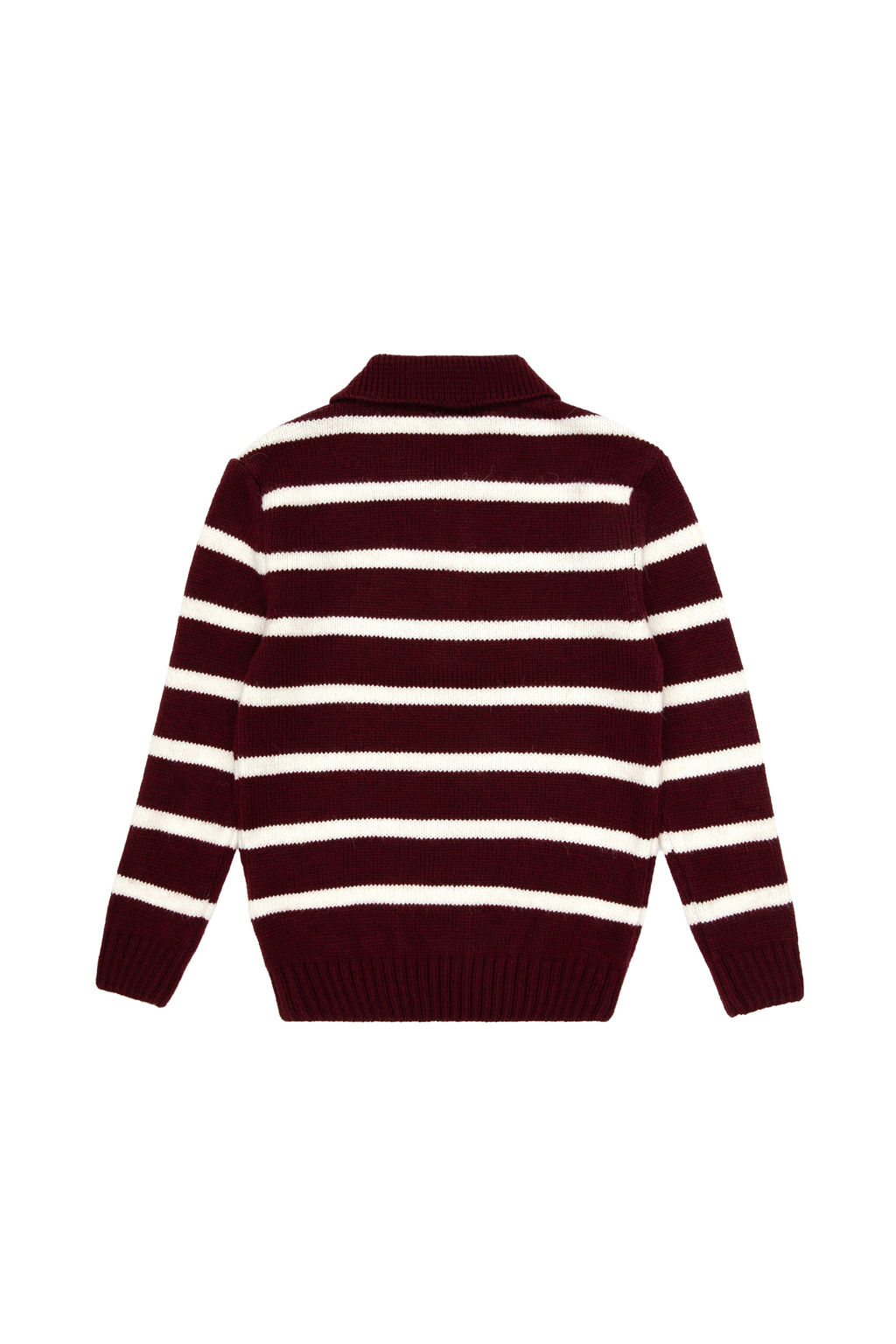 Erkek _ocuk Bordo Polo Yaka Kazak - U.s. polo assn фото 5