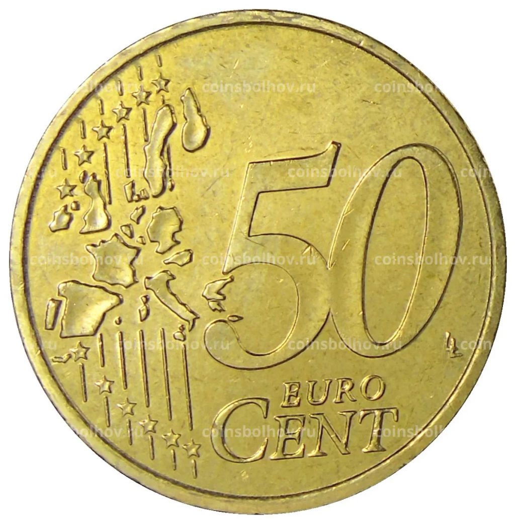 50 евроцентов 2001 года Монако
