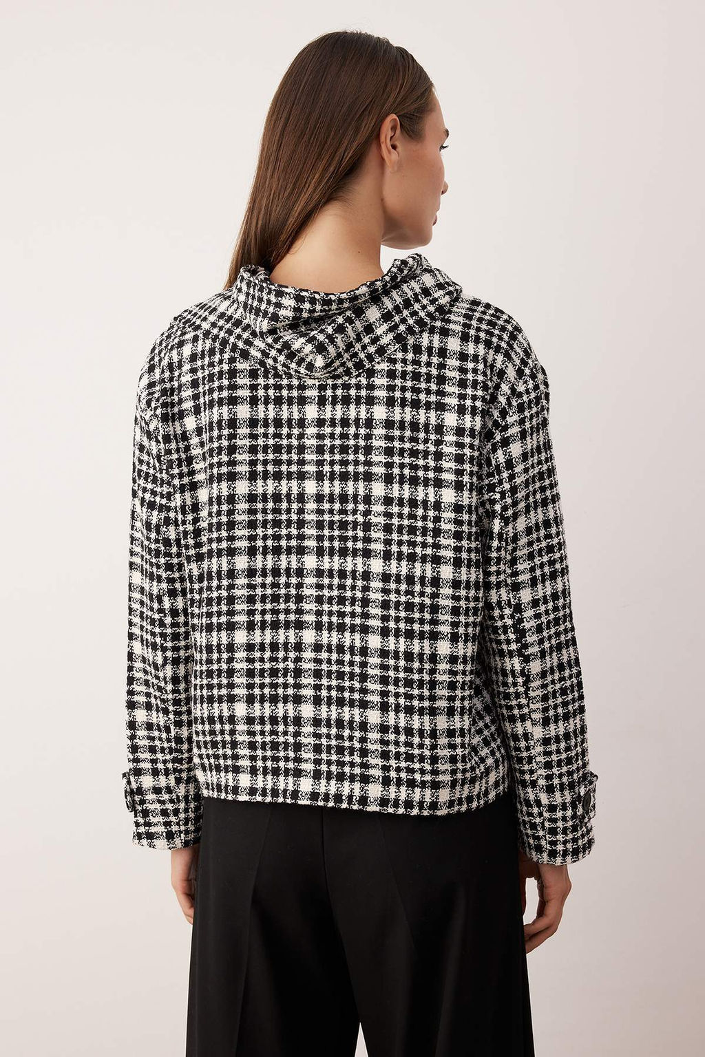 Cok Renkli Regular Kal?p Atk?l? Ekose Kase Mont TWOAW26MO00157 - Trendyolmilla фото 4