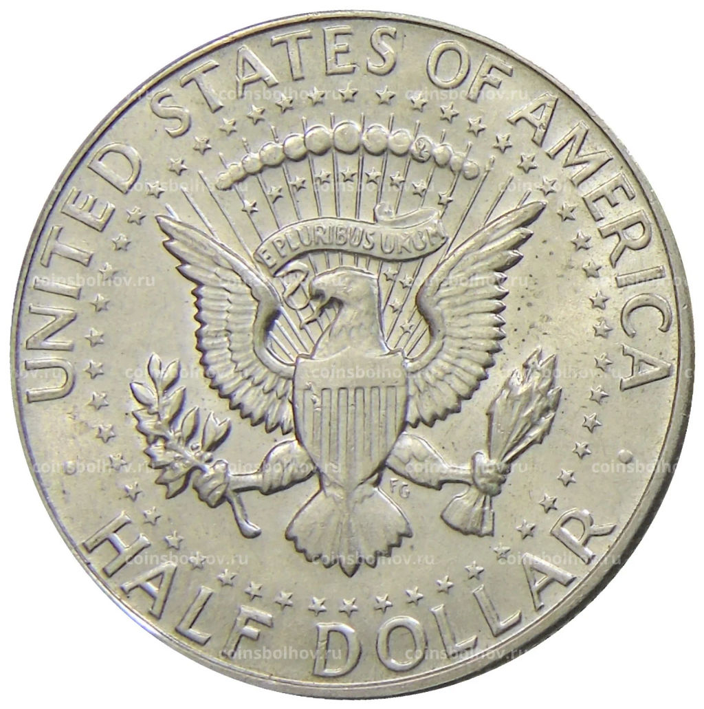 1/2 доллара (50 центов) 1968 года D США
