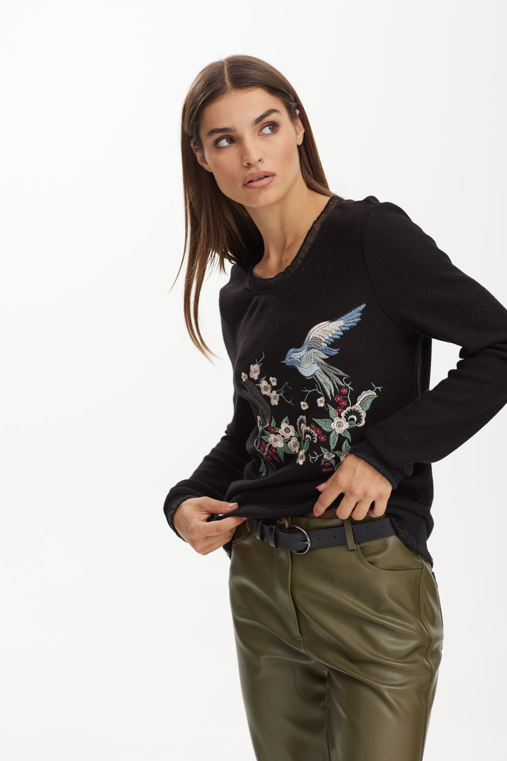 3164 Джемпер - Niv niv fashion фото 8