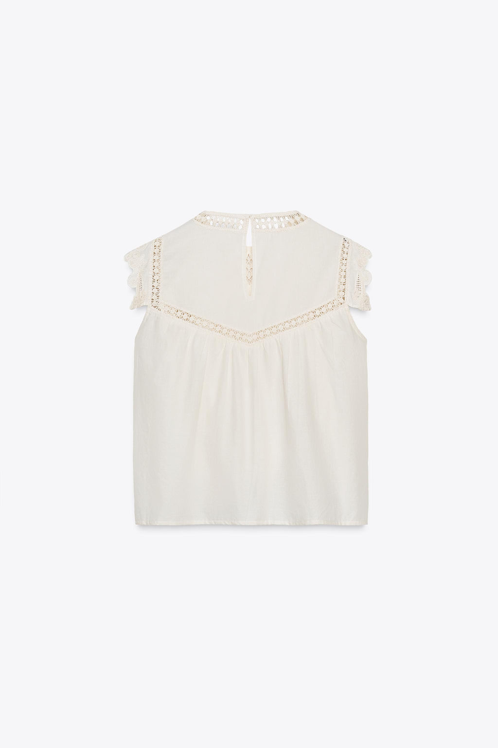 ZW COLLECTION SHIRT WITH RUFFLED CHEST - Zara фото 15