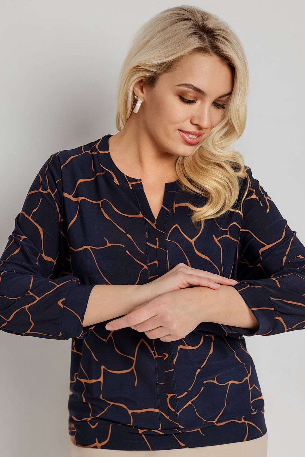 Блузка женская 3055/19/Синий