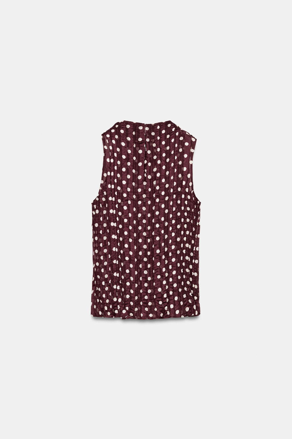 BLUSA LUNARES / Crudo / Granate - Zara фото 7