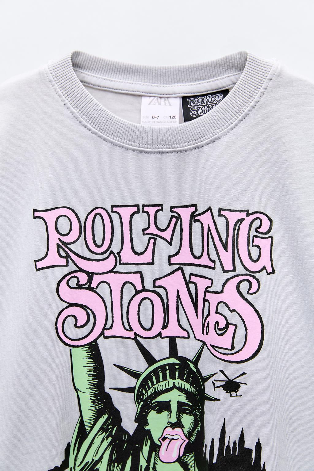 NY ROLLING STONES  T-SHIRT - Zara фото 3