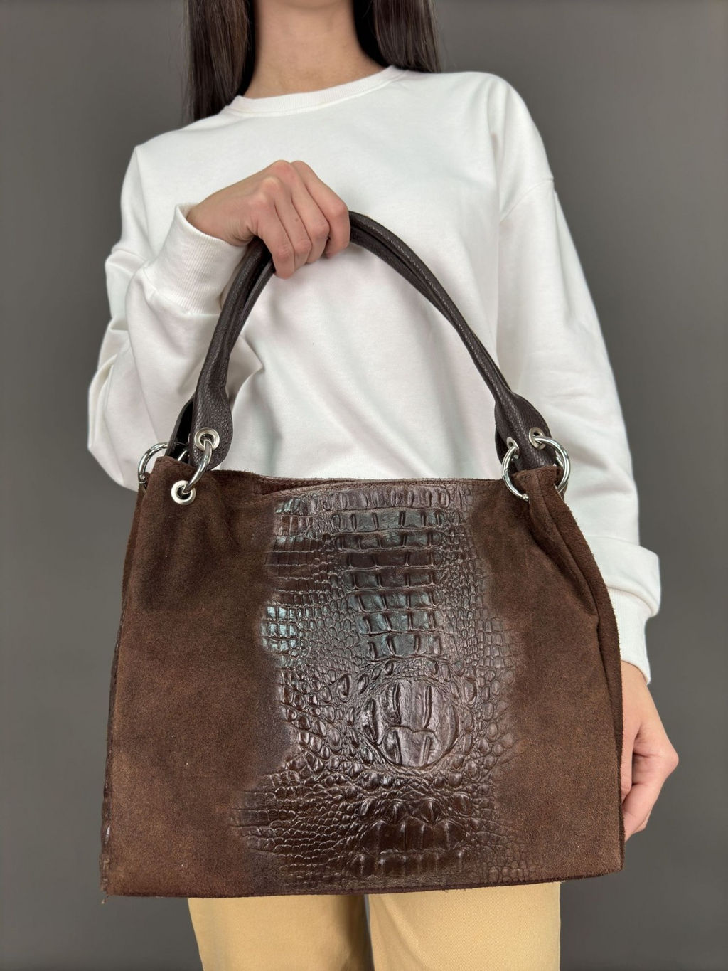 Cумка женская из телячьей кожи