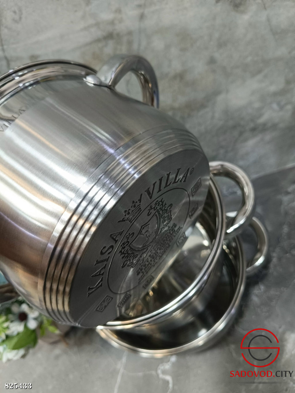 Набор посуды из нержавеющей стали