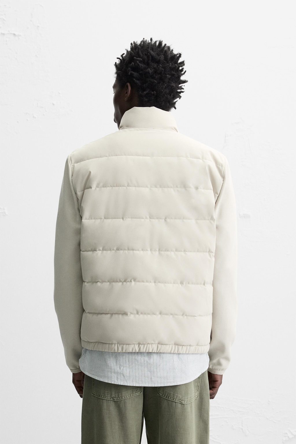 CONTRAST PADDED JACKET - Zara фото 3