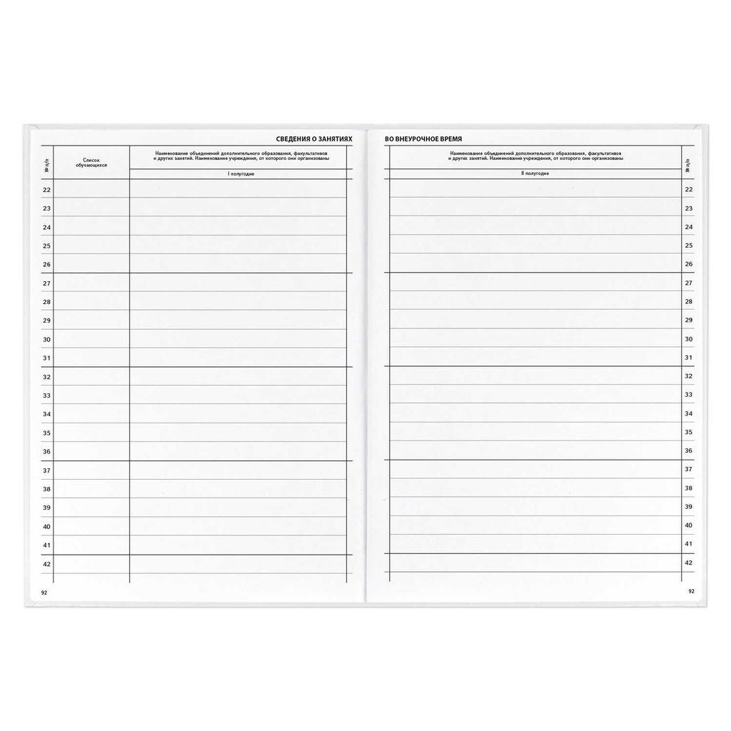 Классный журнал 10-11 класс арт. 5193