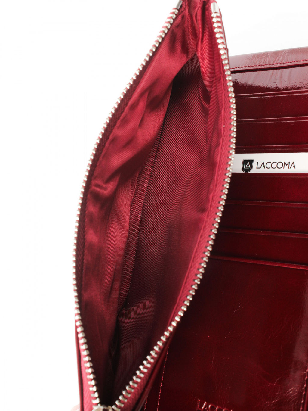 LACCOMA кошелек LA-1088-Б-винный натуральная кожа