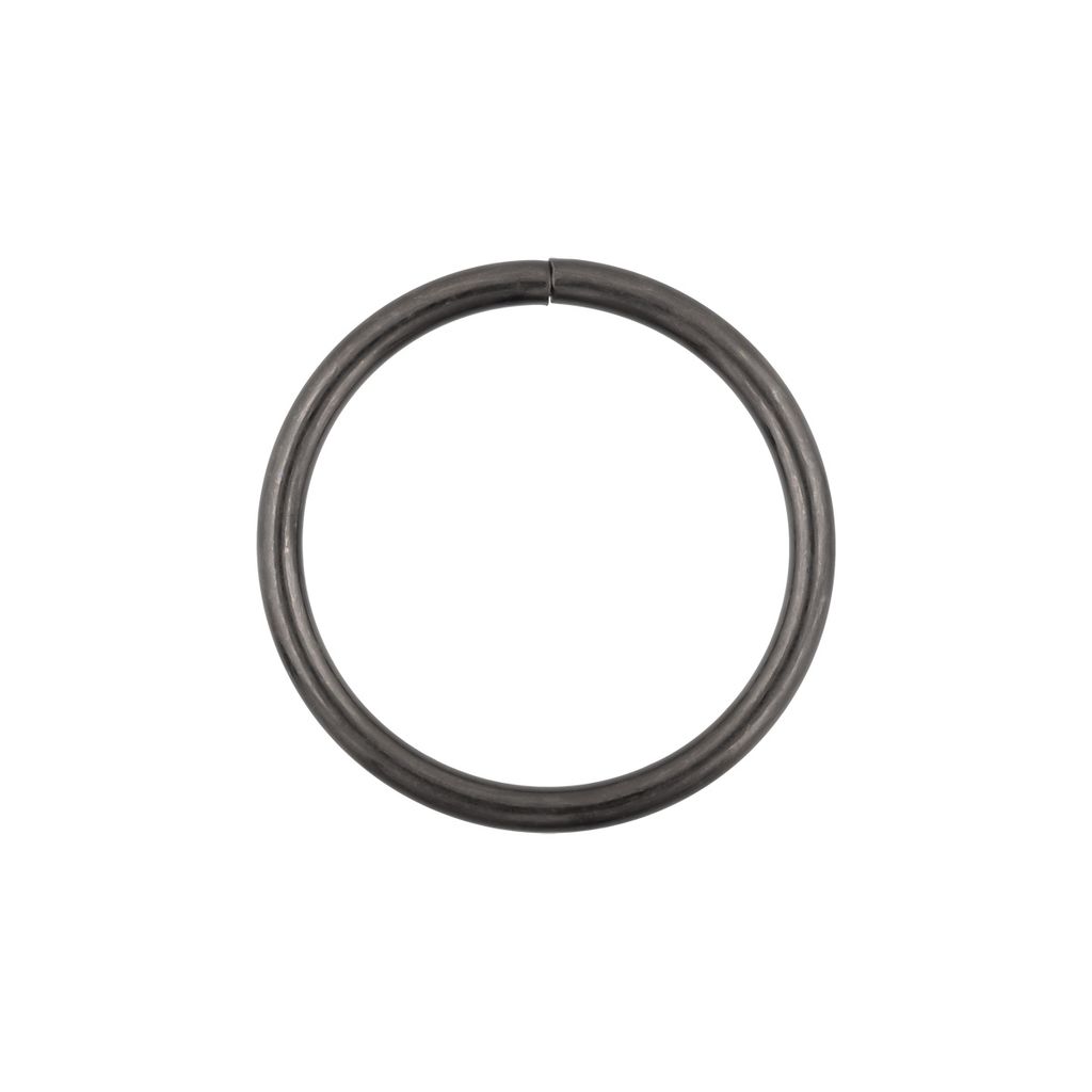 Фурнитура металл Gamma GH 14/25 Кольцо разъемное d внутр. 25 мм 20 шт в пакете №06 под черный никель