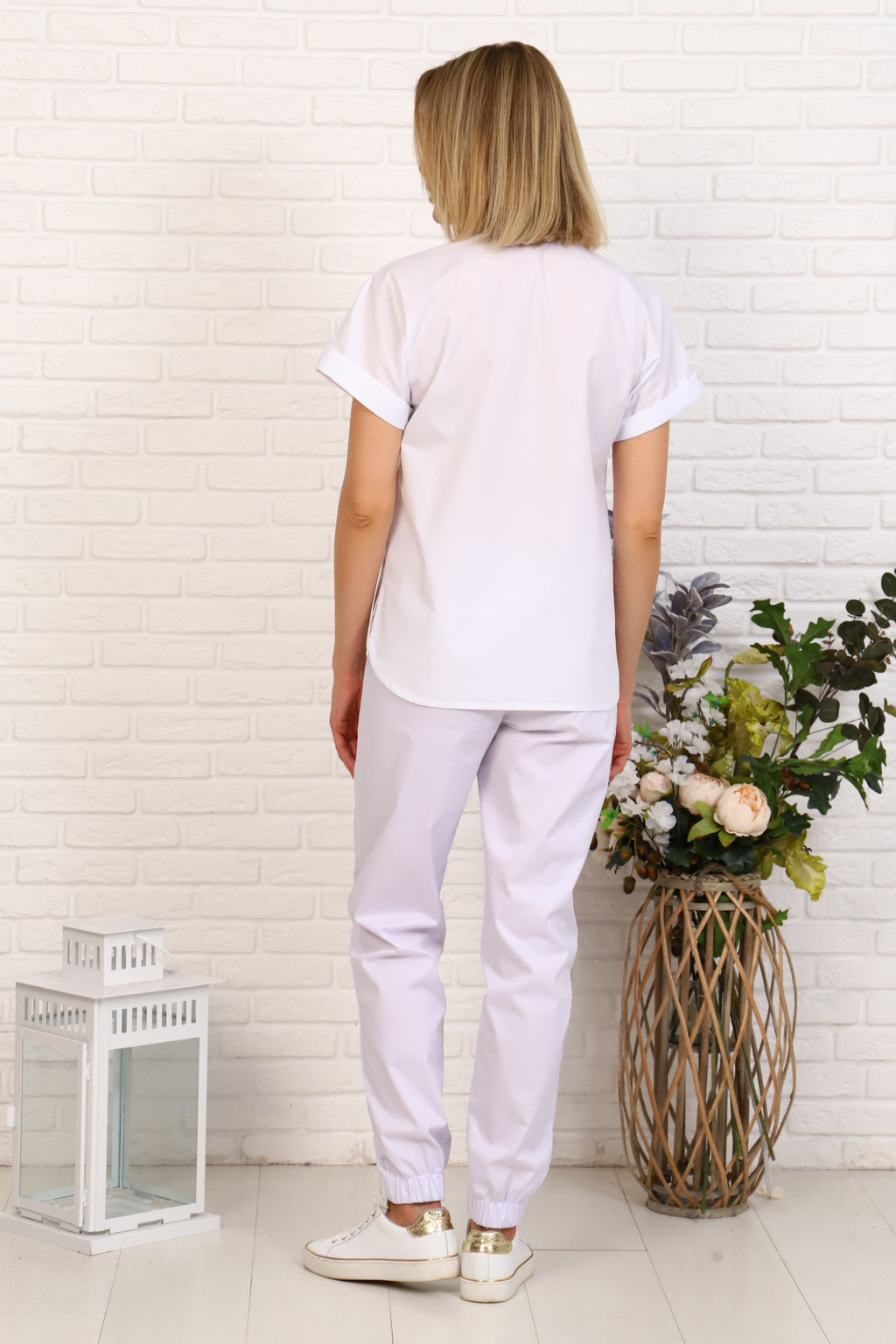 Куртка женская 189 ТС. Цвет: белый - Стильб фото 5