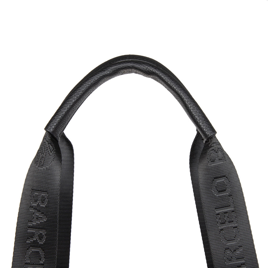 HL2011 black, мужская дорожная сумка из экокожи Barcelo Biagi