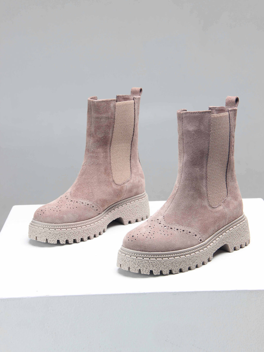 Челси 360.P.asteria.ka капучино замш/Байка