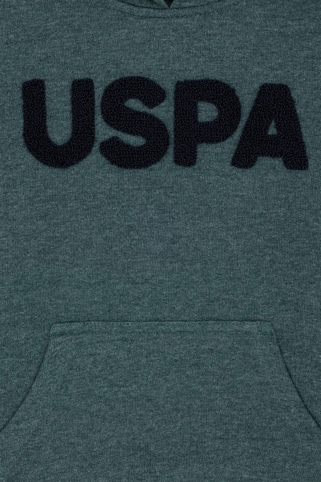 Темно-зеленый базовый свитшот для мальчика - U.s. polo assn фото 3