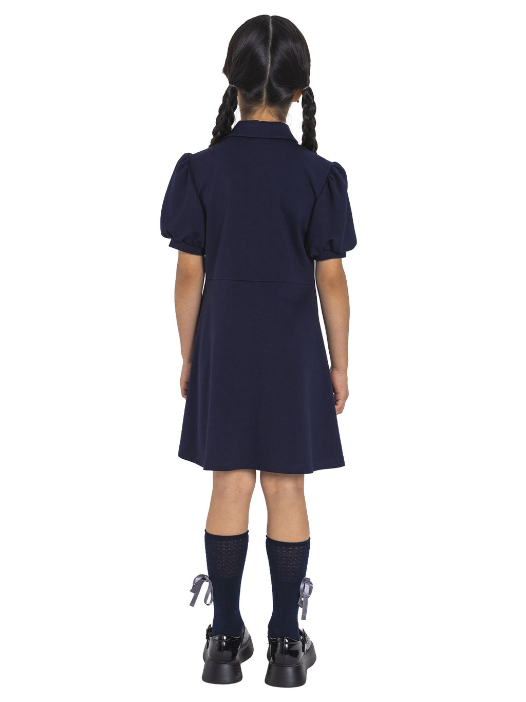 Школьное платье для девочки О77028 - Карамелли фото 2