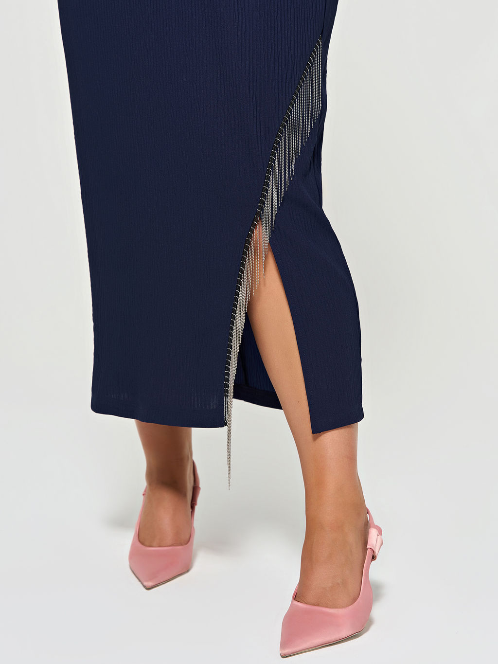 Платье 0349-1п тёмно-синий - Dora фото 37