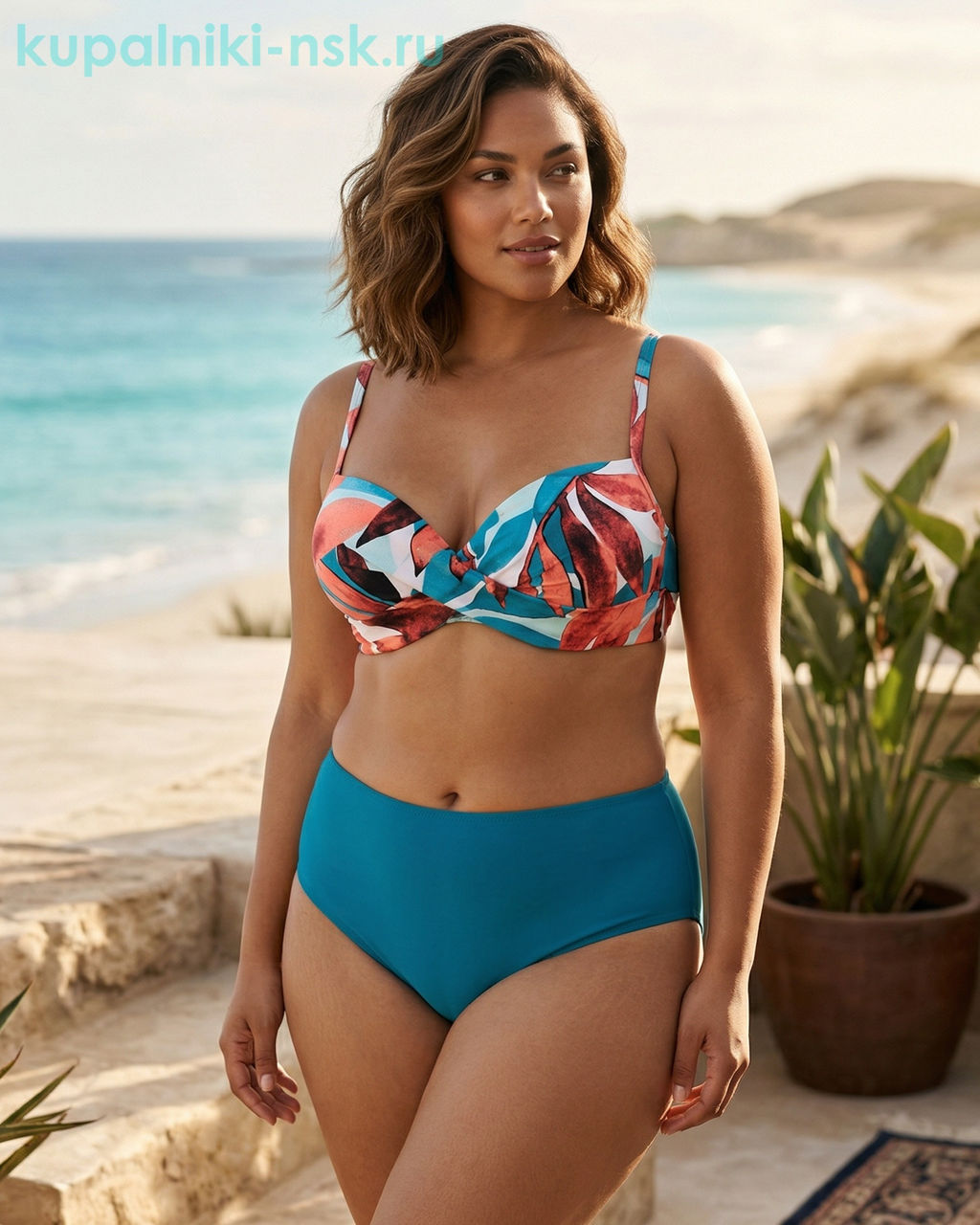 2502-10 A Купальник раздельный (48-54)