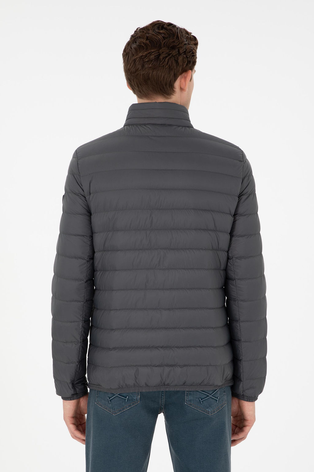 Мужское пальто антрацитового цвета Неожиданная скидка в корзине - U.s. polo assn фото 5