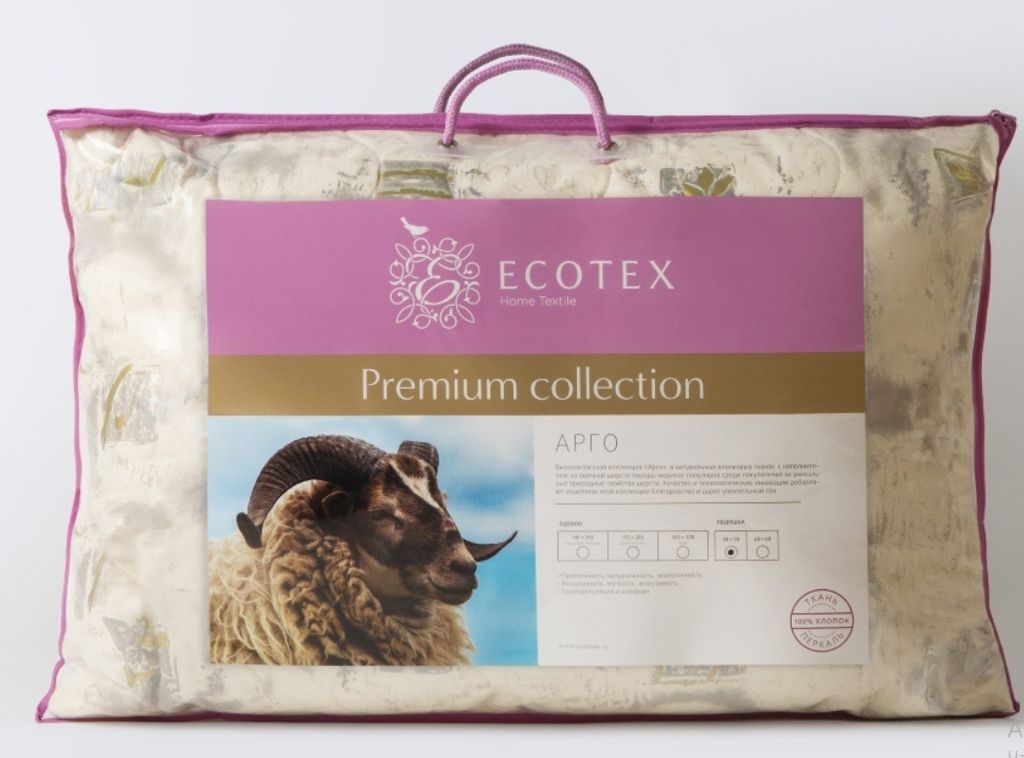 -25% Подушка 50х70 Арго Premium - Ecotex фото 2