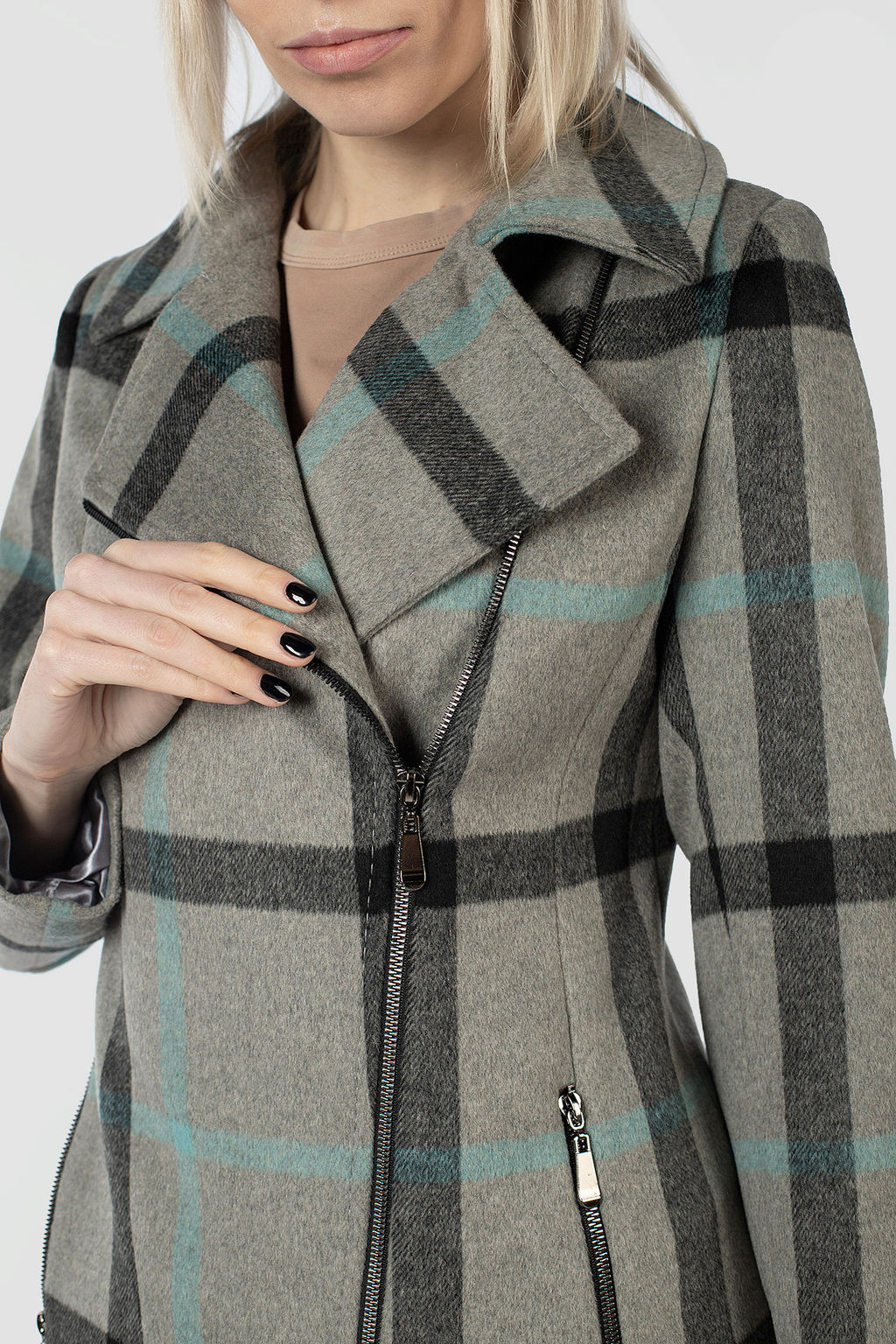 01-11644 Пальто женское демисезонное - El podio фото 5