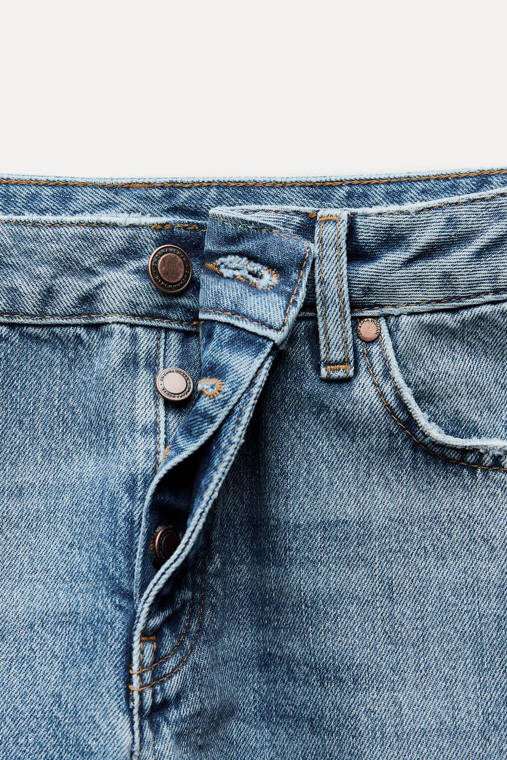 ZW COLLECTION BOOTCUT FULL LENGTH LOW RISE JEANS - Zara фото 6