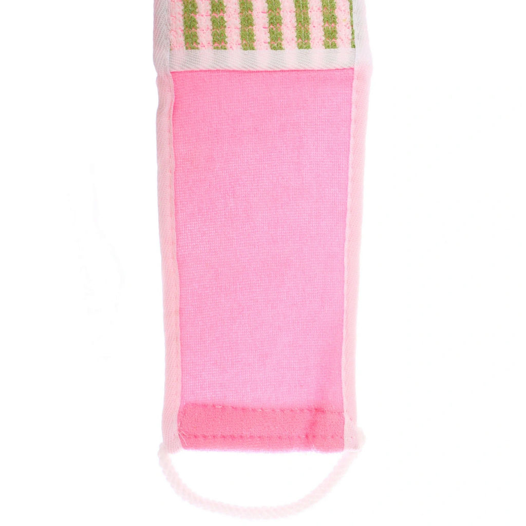 Цена за 2шт. Мочалка для тела "ULTRAMARIN VERONA", комбинированная, цвет розовый, 70*11см