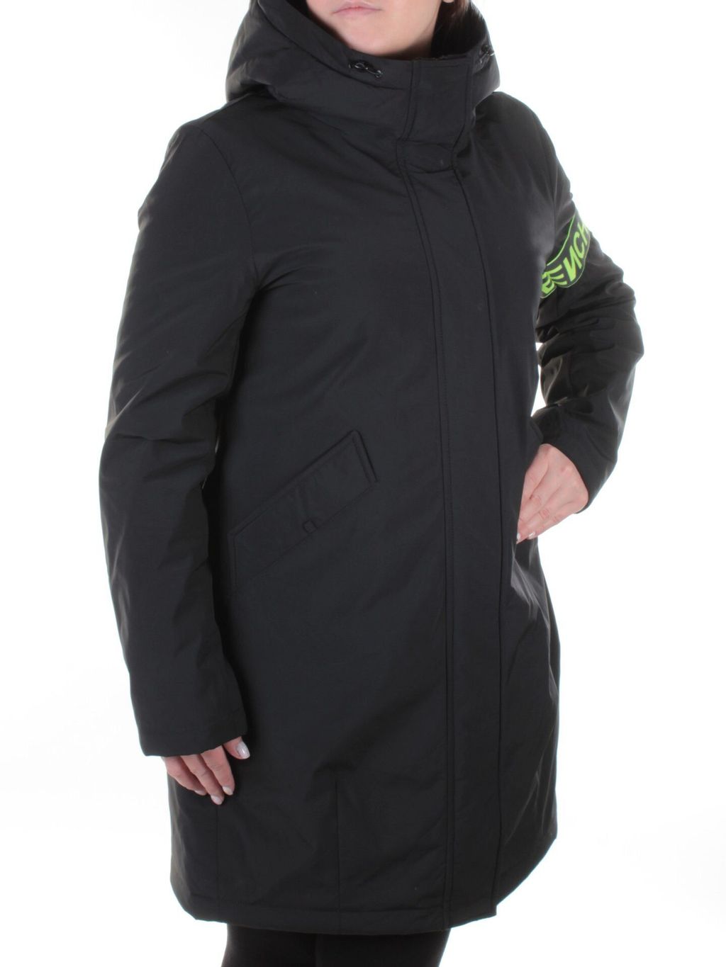2115 BLACK Пальто демисезонное женское AiKESDFRS