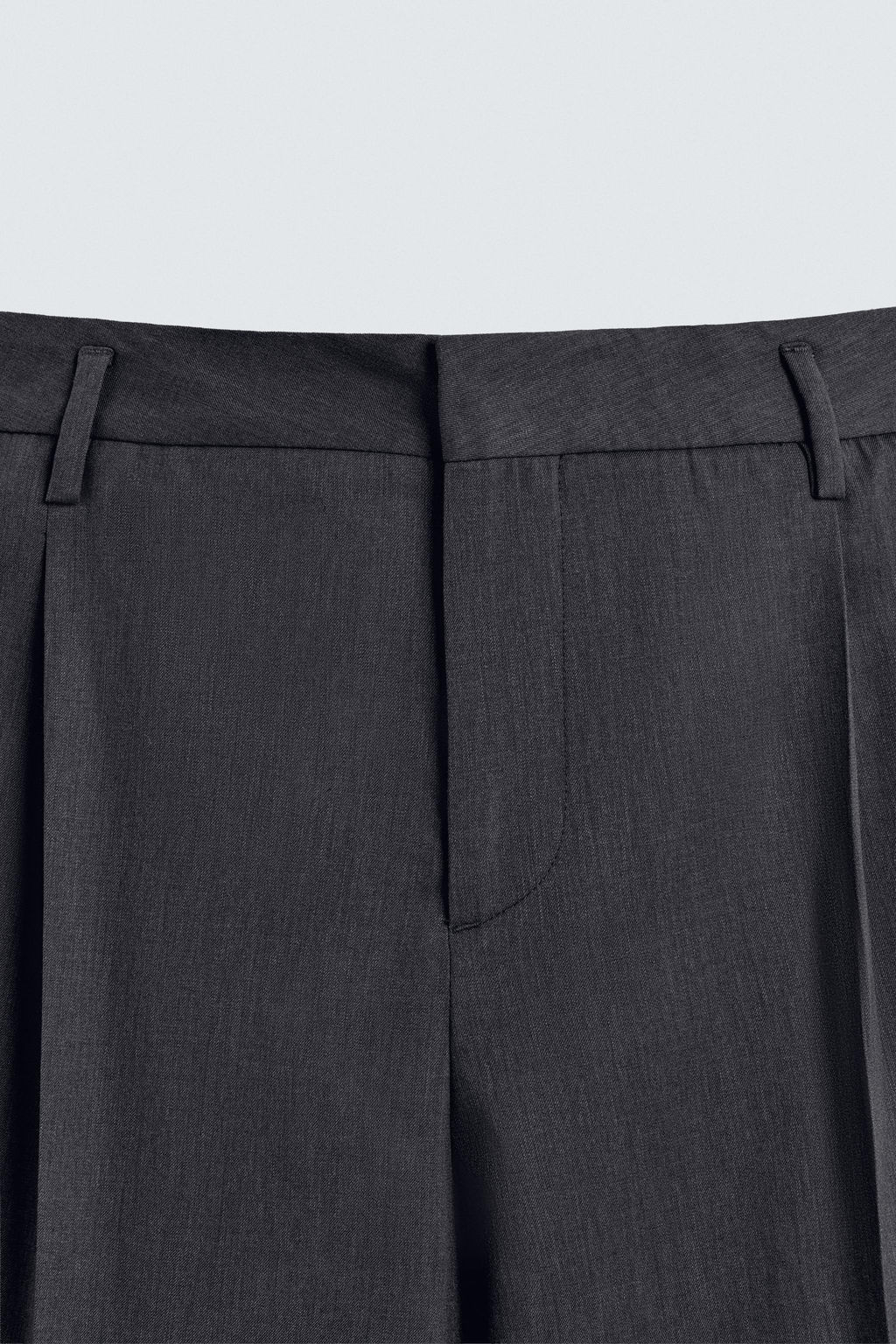PLEATED SUIT TROUSERS - Zara фото 9