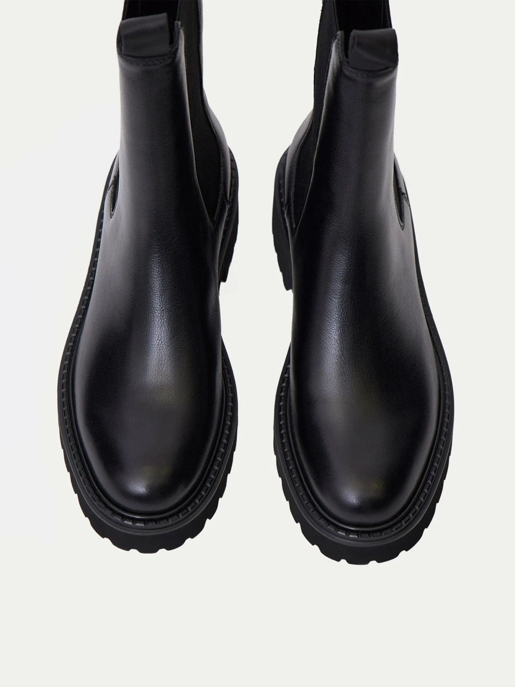 Ботинки Emka Челси кожа черные  фото 4