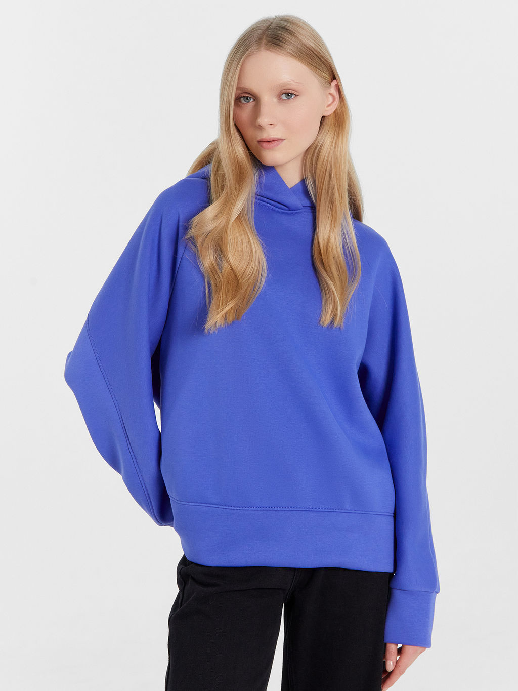 Худи женское фиолетовое сирень 122745 - Mark formelle фото 2