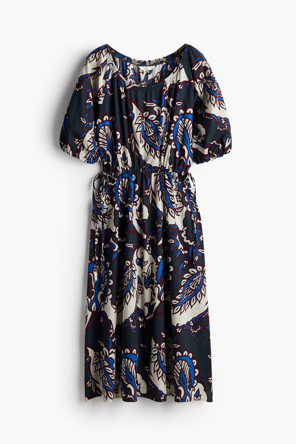 Vestido de algodon con cordon de ajuste - H&m фото 8