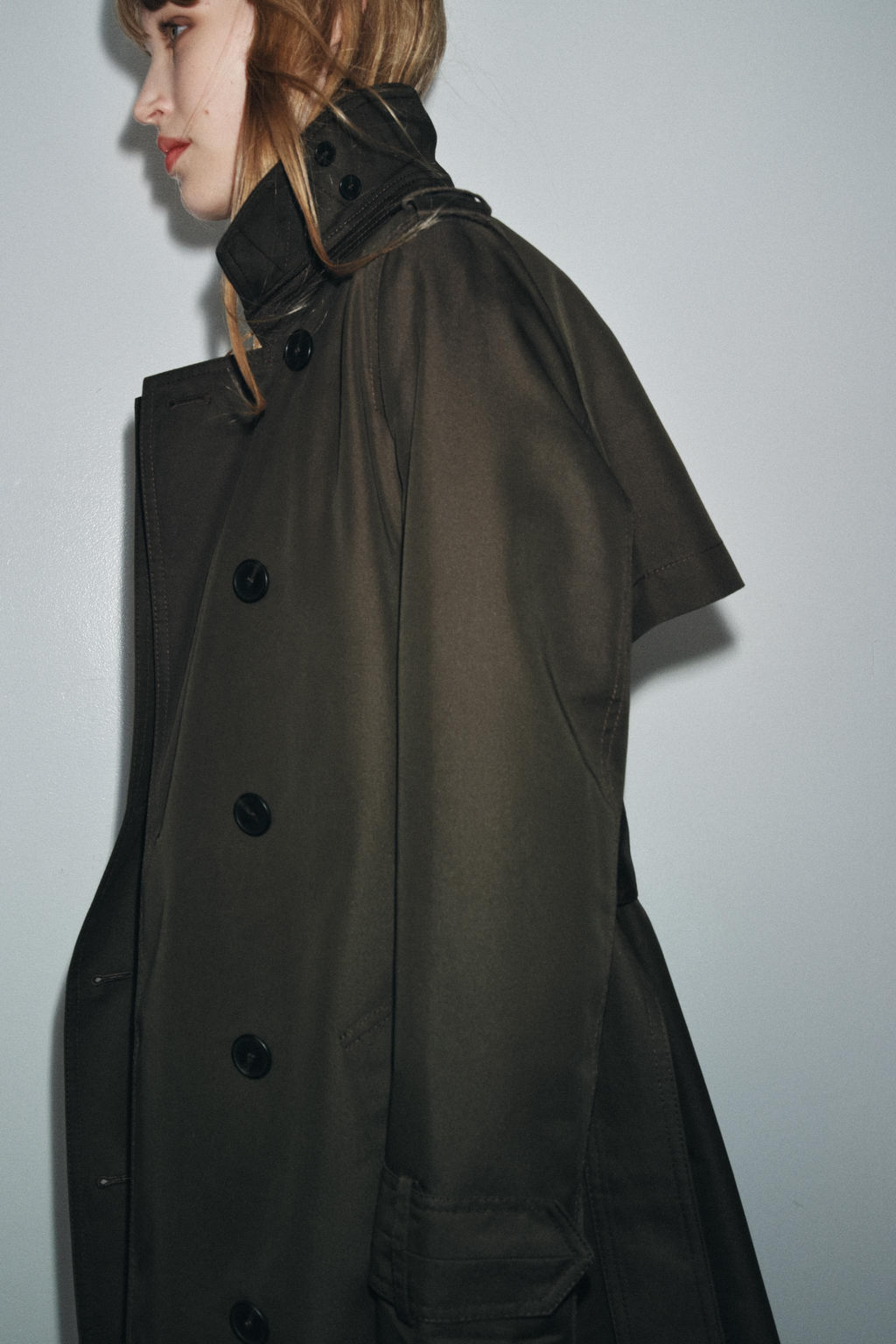 WATER REPELLENT DOUBLE-BREASTED TRENCH COAT ZW COLLECTION - Zara фото 4