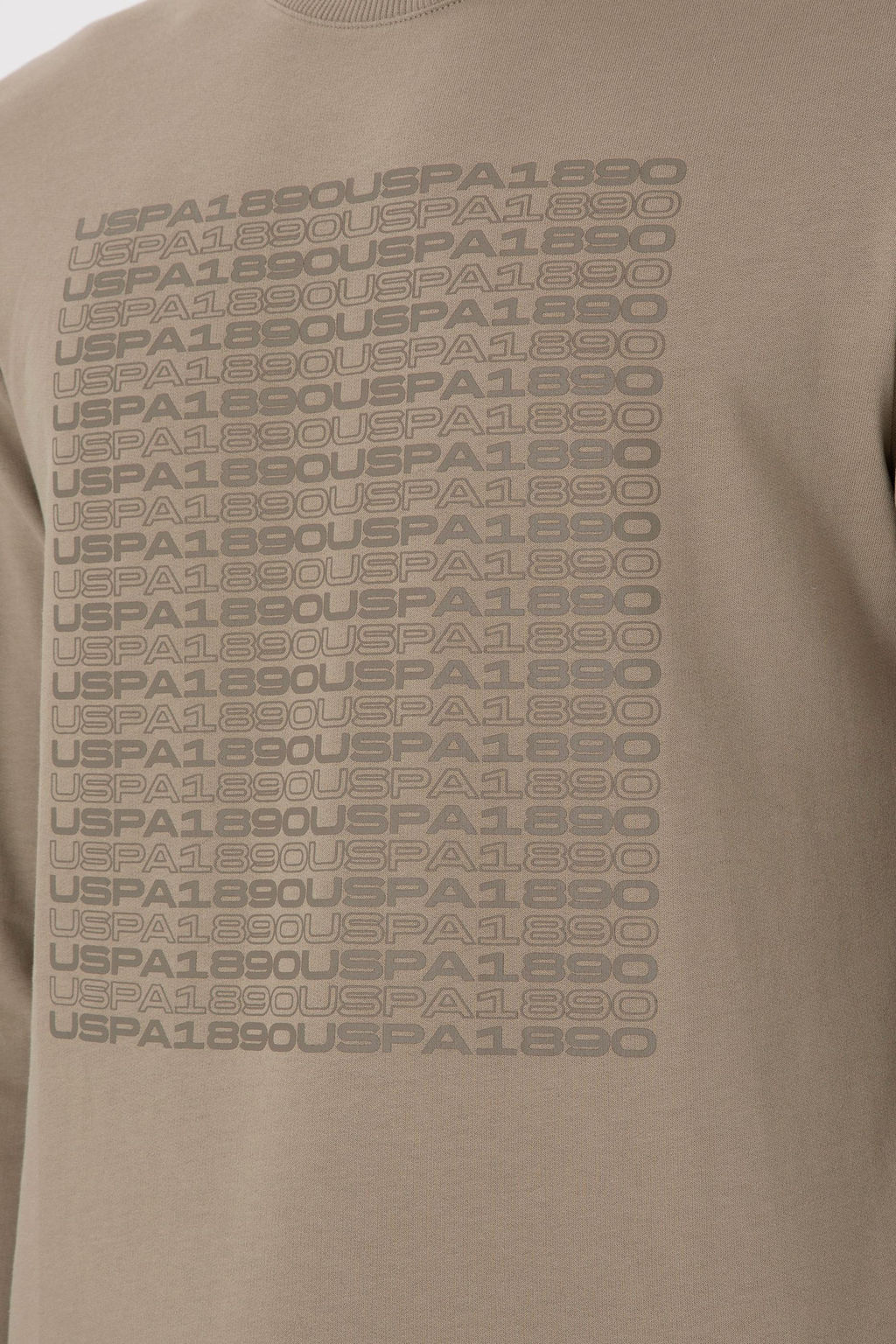 Мужской свитшот светло-хаки Неожиданная скидка в корзине