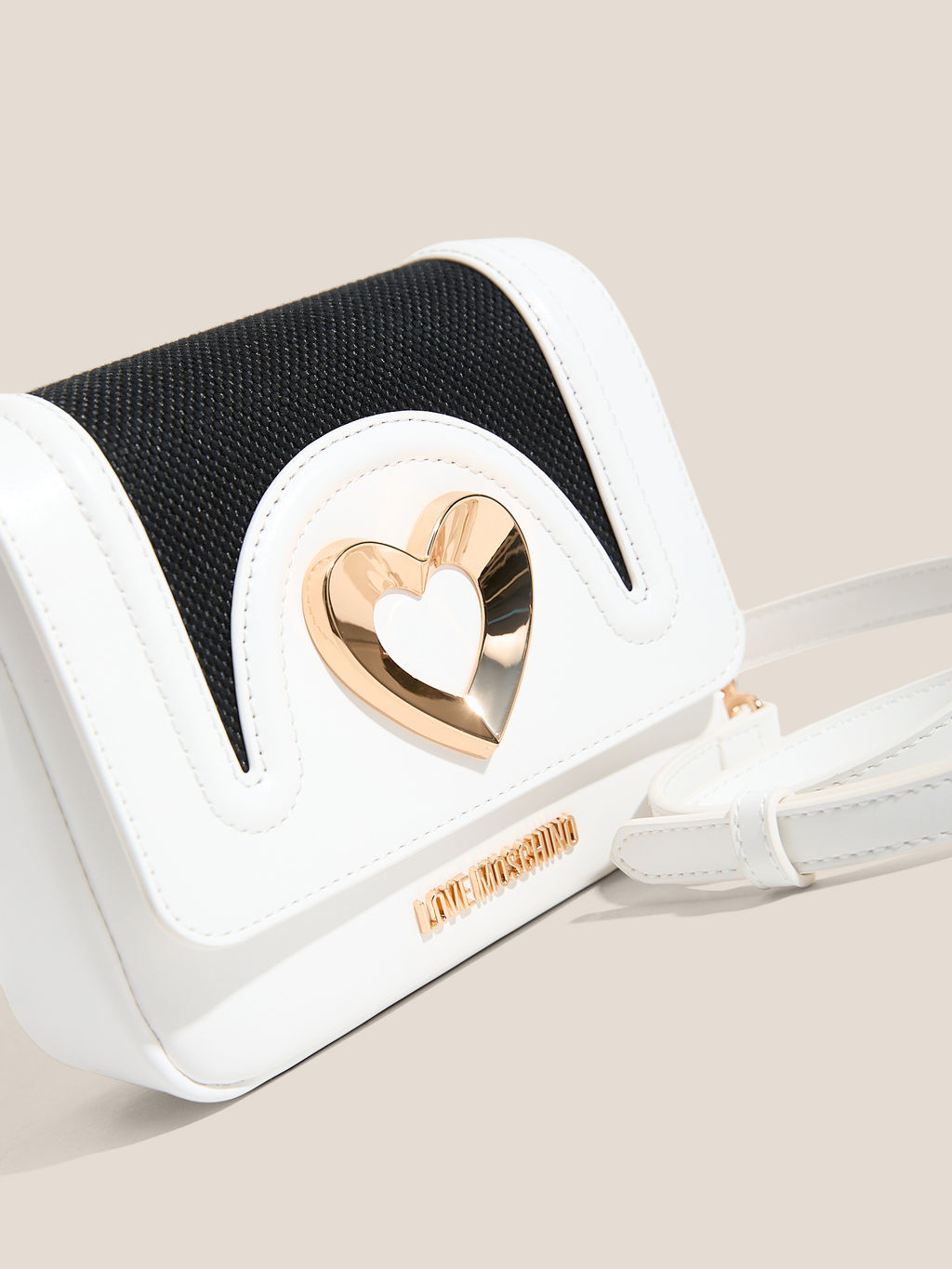 Женская сумка на плечо LOVE MOSCHINO GRACEFUL Артикул 4461612, белый  фото 2
