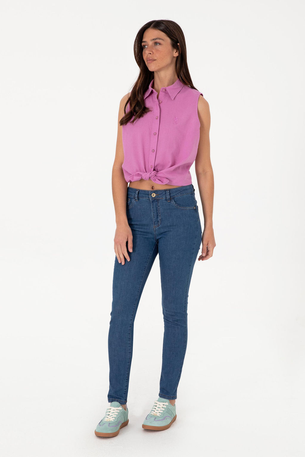 Kad_n Koyu Mavi Jean Pantolon Sepette S_rpriz _ndirim - U.s. polo assn фото 3