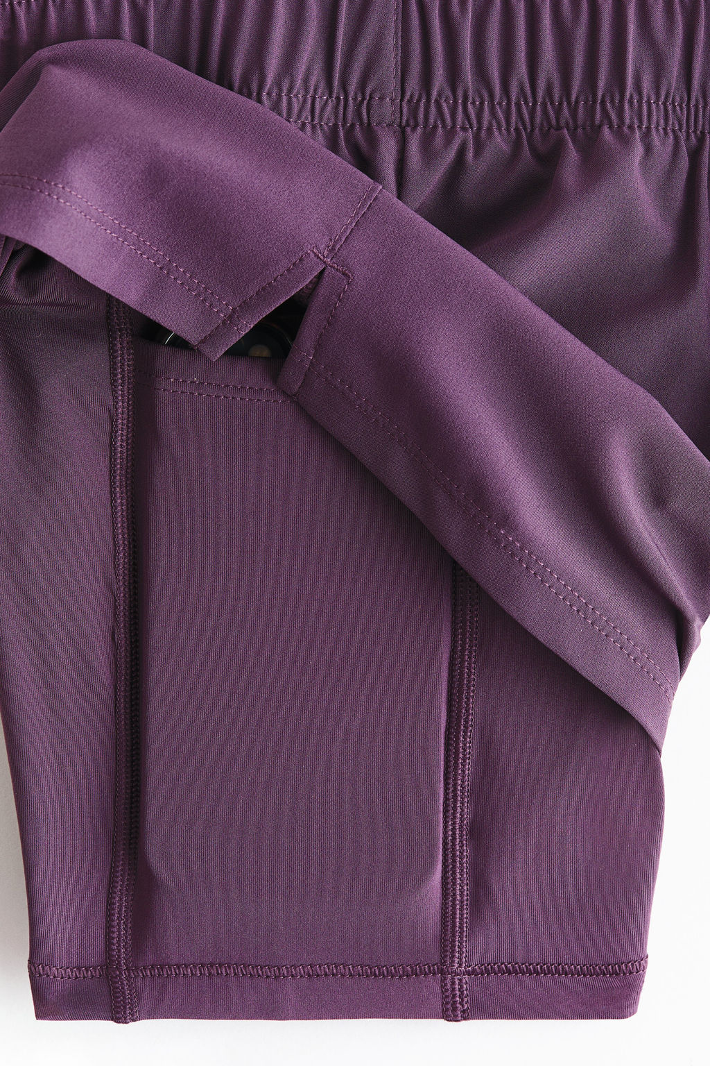 Pantal?n corto de running DryMove de doble capa - H&m фото 6