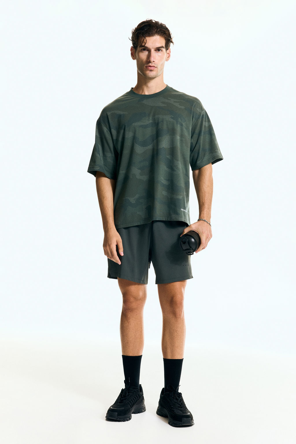 Camiseta de deporte boxy con DryMove - H&m фото 7